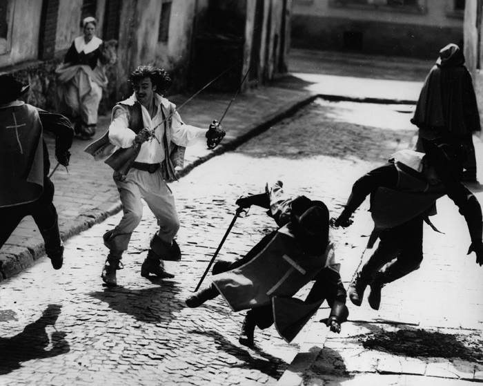 Три мушкетера съемки