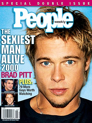 Брэд Питт Sexiest Man Alive 2000