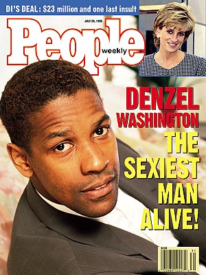 Sexiest Man Alive Denzel Washington