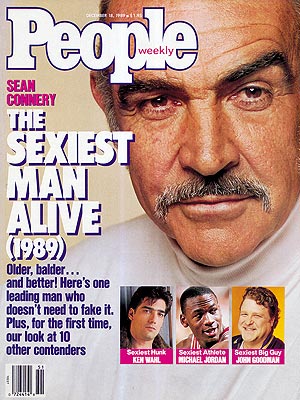 Sexiest Man Alive 1989 Sean Connery