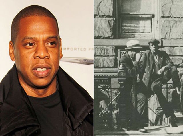 Jay-Z and a man from Harlem in 1939