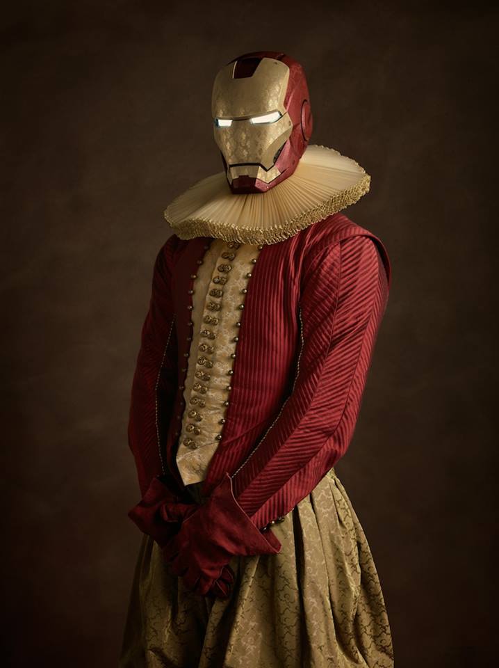Супергерои в костюмах эпохи ренессанс Железный человек