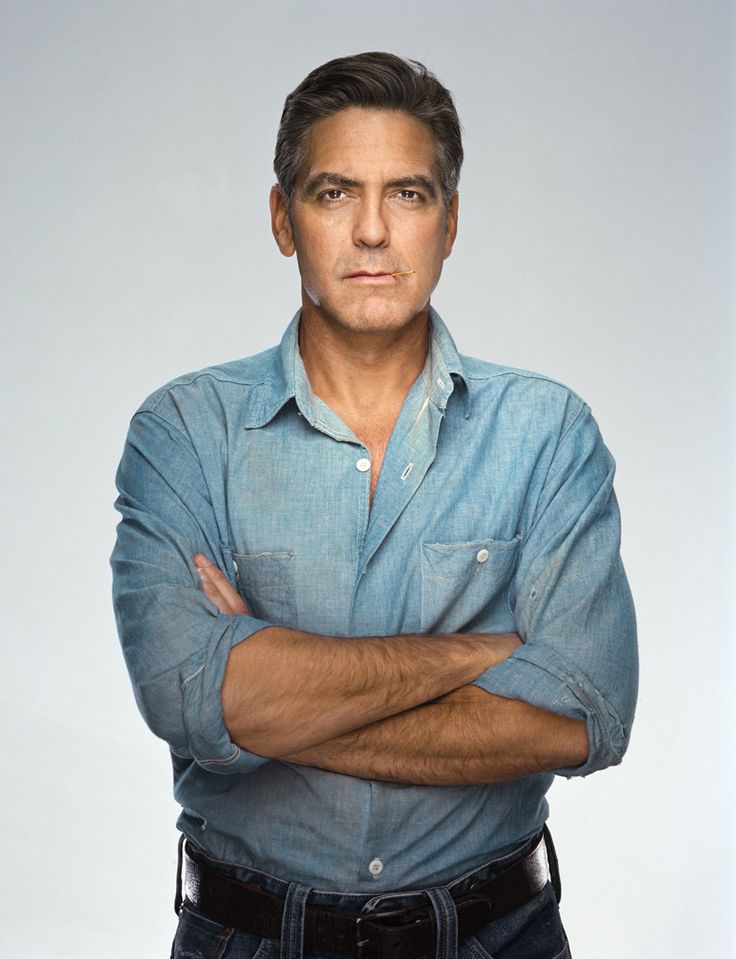 George Clooney photo jeans Джордж Клуни фото джинсы