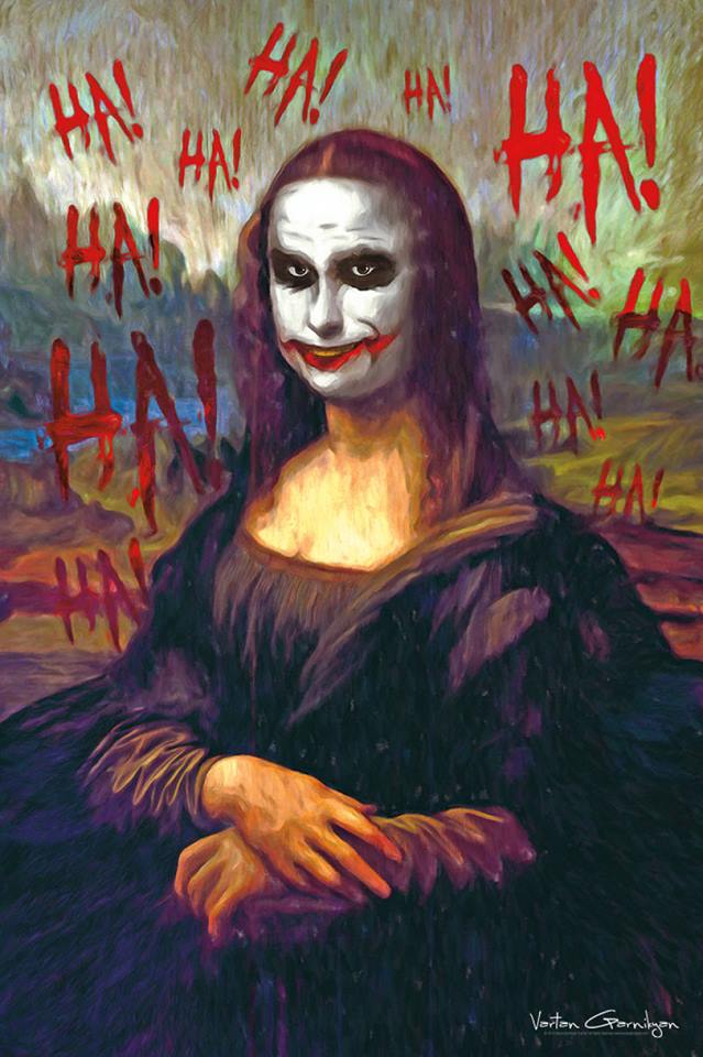 Классические картины Джокер Мона Лиза