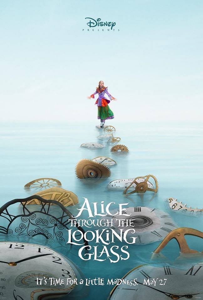Алиса в Зазеркалье постеры