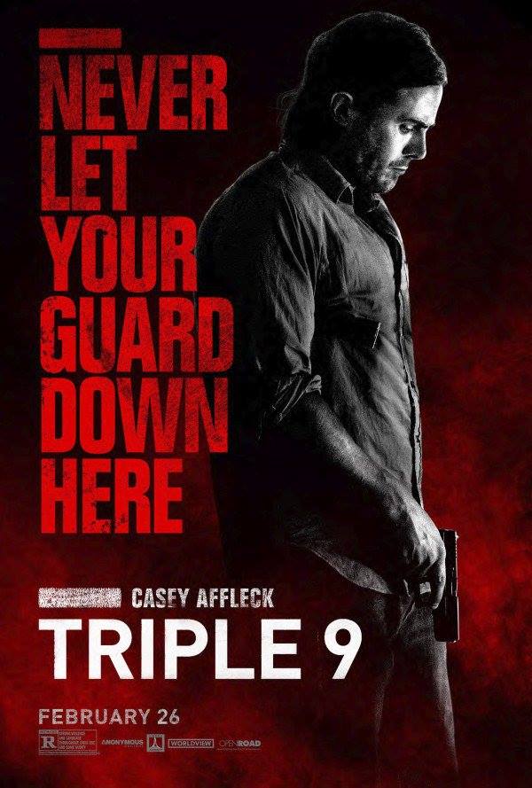 Постеры фильма "Три девятки" Triple 9