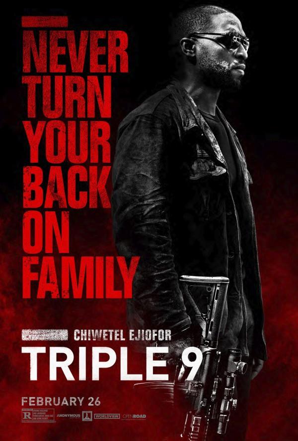 Постеры фильма "Три девятки" Triple 9