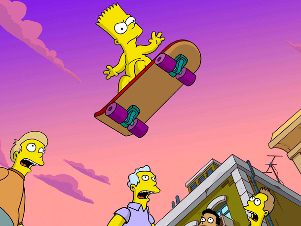 Самые обсуждаемые обнаженные сцены в кино Барт Симпсон Симпсоны в кино