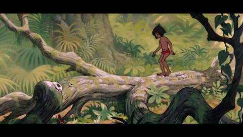 12 раз когда Disney использовал одни и те же иллюстрации Книга джунглей (The Jungle Book) 1967