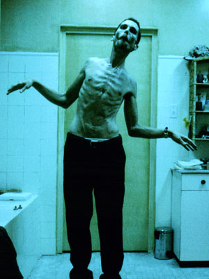 Кристиан Бэйл Christian Bale Машинист тело The Machinist body